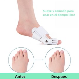 Bebeay - Kit de Correctores de Juanete y Protectores, Separador de Dedos del Pie Para Hallux Valgus Juanete Del Dedo Gordo Del Pie Alivio Del Dolor Correcta Alineación Llevar para Hombre y Mujer