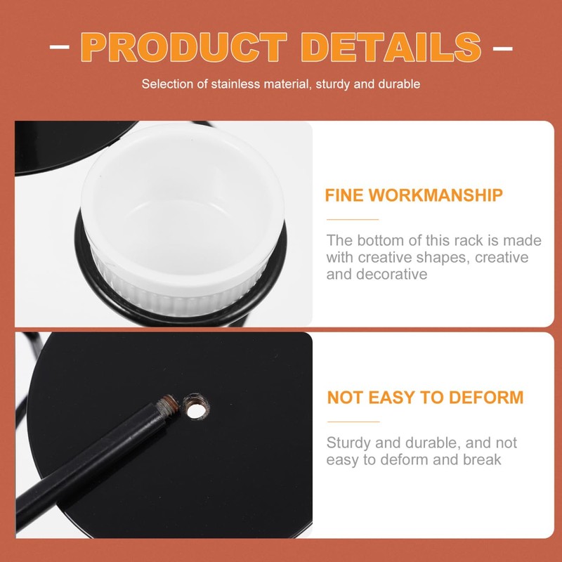 SHERCHPRY Onion Rings Stand Onion Ring Holder Donut Stands Tower