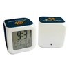 Fabulous Blue Illuminated Cube Alarm Clock - Smart Cookie Puns