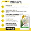 HARRIS Neem Oil Spray for Plants, Cold Pressed Ready to
