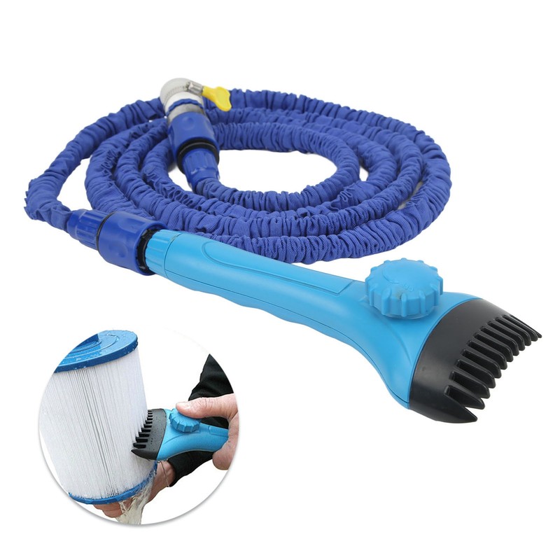 Swimming Pool Cartridge Filter Cleaning Tool Handheld Filter Cleaning Brush