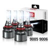 CHUSYYRAY 9005+9006 LED Headlights Combo Bulbs High Low Beam White