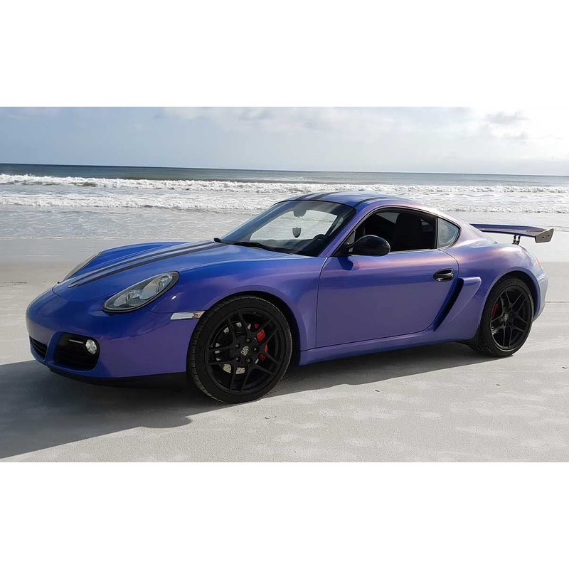 VViViD+ Gloss Super Hero Blue Premium Vinyl Wrap Film (6ft