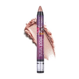 Metallic Eyeliner,Pearlescent Brown Creamy Bronze Glitter Eyeshadow Pencil,Champagne Gold Shimmer High Pigmented Eyeshadow Stick,For Women