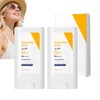 2PCS Sunscreen Stick SPF 50+,SPF 50 Sunscreen for Face,Invisible Sun