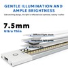 MYPLUS 24" Under Cabinet Lights, 5 Color Temps Under Counter
