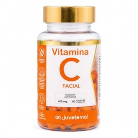 Cápsulas Faciales de Vitamina C 90 cápsulas Twist-Off Ilumina, Hidrata y Protege tu Piel