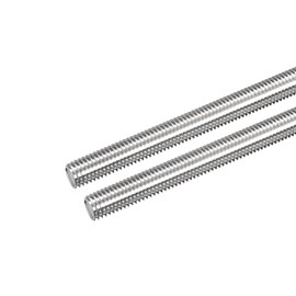 sourcing map Fully Threaded Rod M10 x 300mm 1.5mm Thread Pitch 304 Stainless Steel Right Hand Threaded Rods Bar Studs 2 Pack