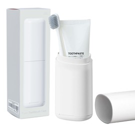 DeTii Toothbrush-Travel-Case-minimalist, Small-Toothbrush-Holder-Easy-Cleaning, Comfortable-Portable-Toothbrush Travel-Container-For-Camping-School-Trip