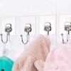 [Life Expert]Ultra Strong Max Transparent Self-Adhesive Hooks, Heavy-Duty Clear Hooks