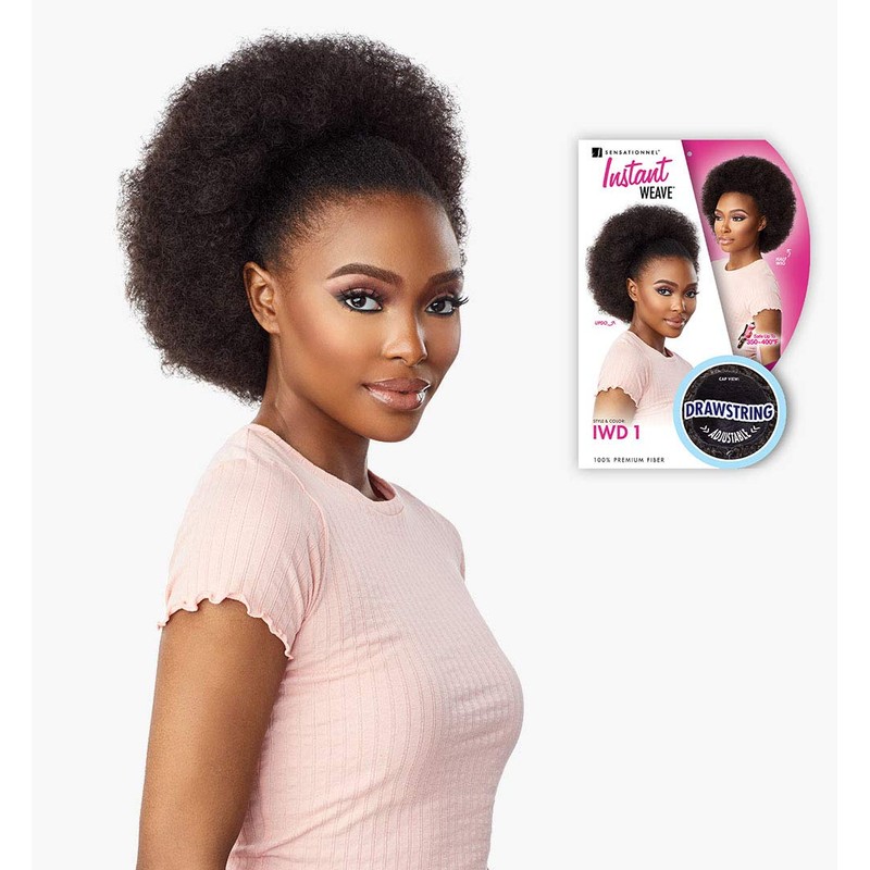 Sensationnel Half Wig Instant Weave Drawstring Cap IWD 1 (1)
