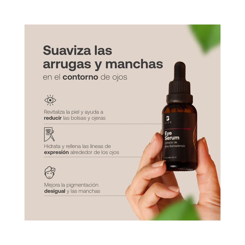 Suero para ojos B Life 30 ml para arrugas manchas