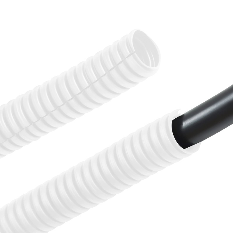 ZhiYo 20FT 1/4” Wire Loom Split Tubing Auto Wire Conduit
