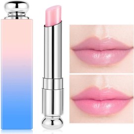 Nuevo Estilo Lápiz labial Crystal, Jelly Humectante para Labios, Brillo Mágico que Cambia de Color con Temperatura, Bálsamo Labial Nutritivo de Larga Duración (214#)