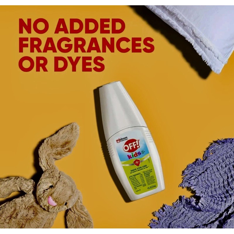 Off! Kids Insect Repellent Spray 4 fl oz Safe For