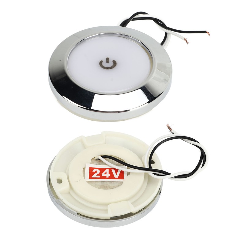 Car Reading Light 2.8inch 24V Touch Button LED Lighting Automobile