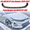 JES Motorsport Front Bumper Lip Splitter Chin Spoiler Gloss Black
