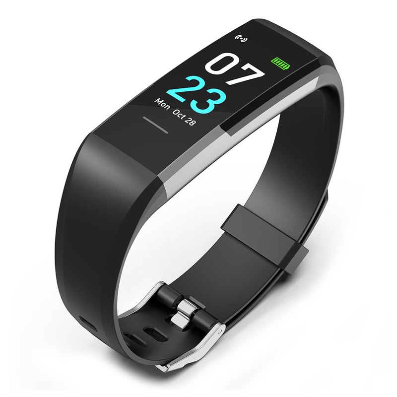 T10 Silicone Watchband Touching Control Smart Bracelet Intelligent Heart Rate