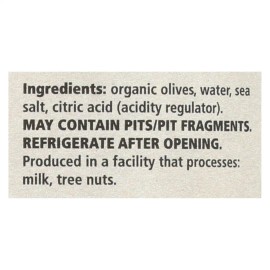 UD_Divina - Organic Pitted Green Olives - Case Of 6 - 6 Oz.
