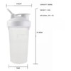 Missions Protein shaker bottle- 24oz Smoothie Bottle for sports supplements