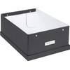 Bigso Box of Sweden Karin Collapsible Storage Box with Labelframe