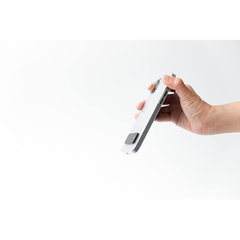 Maco Wing Stainless Steel Smartphone Kickstand with SIM Card Storage