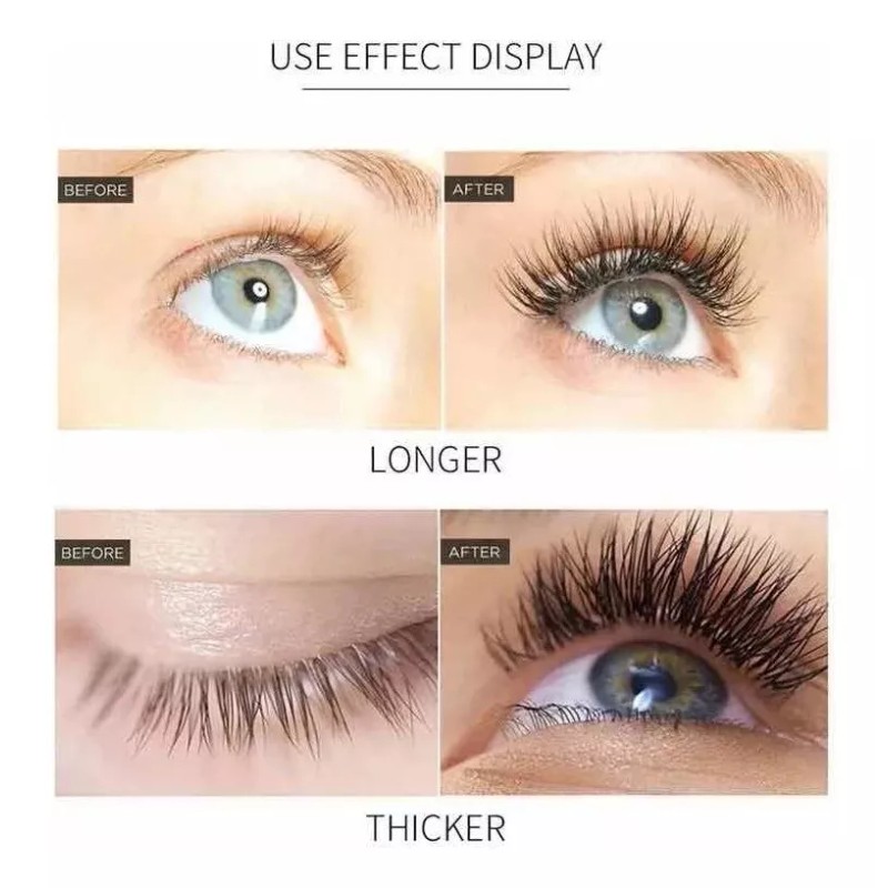 Qibest 3 Serums Tratamiento Crecimiento Pestañas Gruesas Y Largas