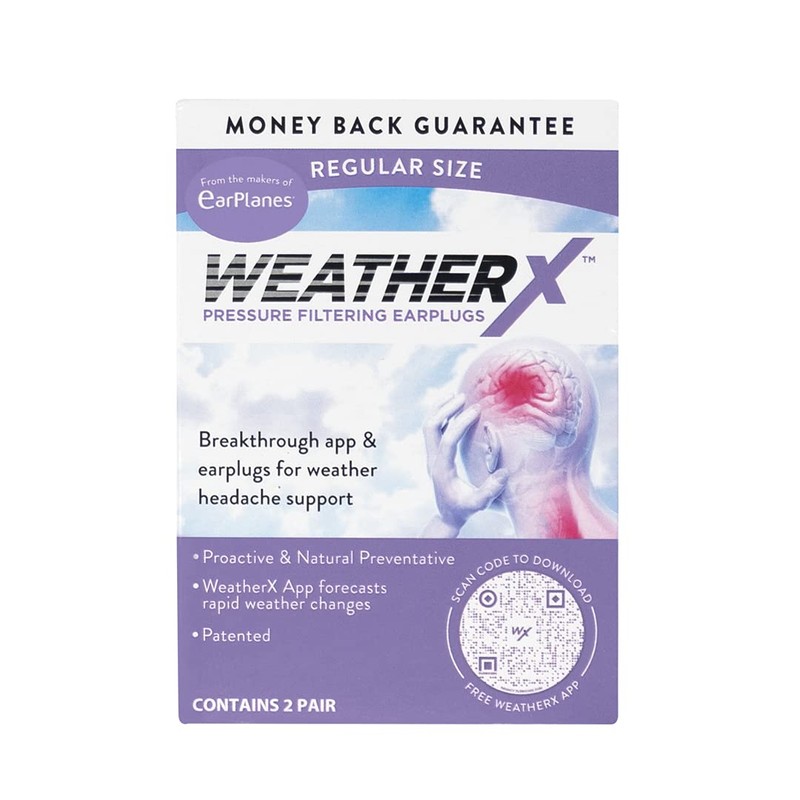 Pressure Filtering Earplug for Shifts in Barometric Weather Pressure, Download