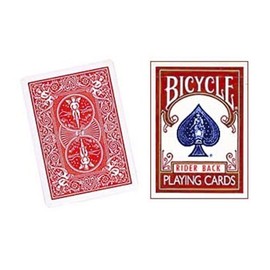 Murphy's Magic Supplies, Inc. Red One Way Forcing Deck (Colored Joker only), No Skill Required, Card Trick