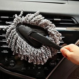 2 Pack Super Soft Microfiber Car Dash Duster Brush for Cleaning Home Kitchen
