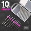 LEOBRO Hand Drill, 222 PCS Pin Vise Hand Drill with