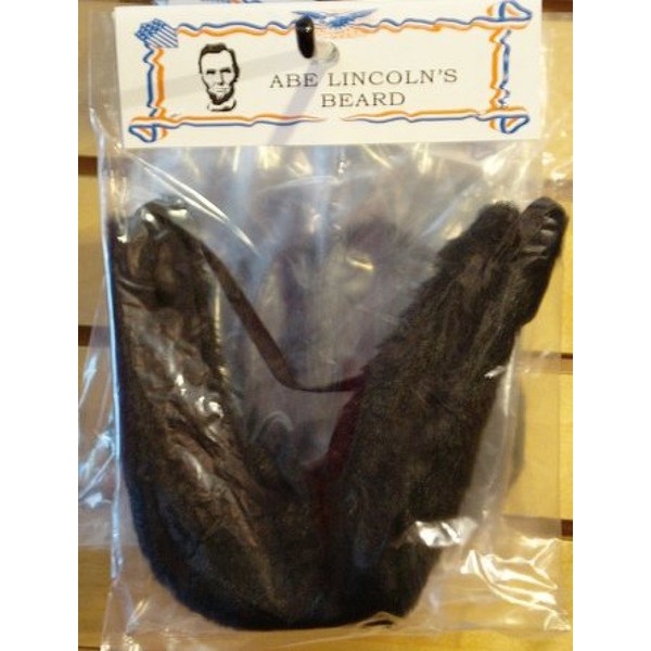 Abraham Lincoln Fake beard with strap by Americana