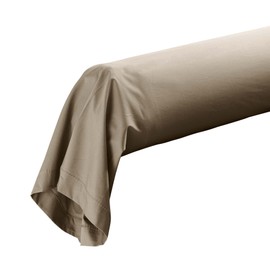 douceur d'intérieur, Percale 100% Cotton Percale Bolster Cushion Cover (85x185cm)