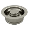 Westbrass D2089-05 3-Bolt mount Waste Disposal Flange & Stopper, Polished