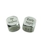 Tin 10th Wedding Anniversary Date Night Dice - 100% Pure