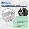 PEDAY 2.64 Gallon Extra Large Dog Water Bowl, 18/8 Human