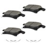 YxpBrake Ceramic Front Brake Pads with Hardware Fit for Ford