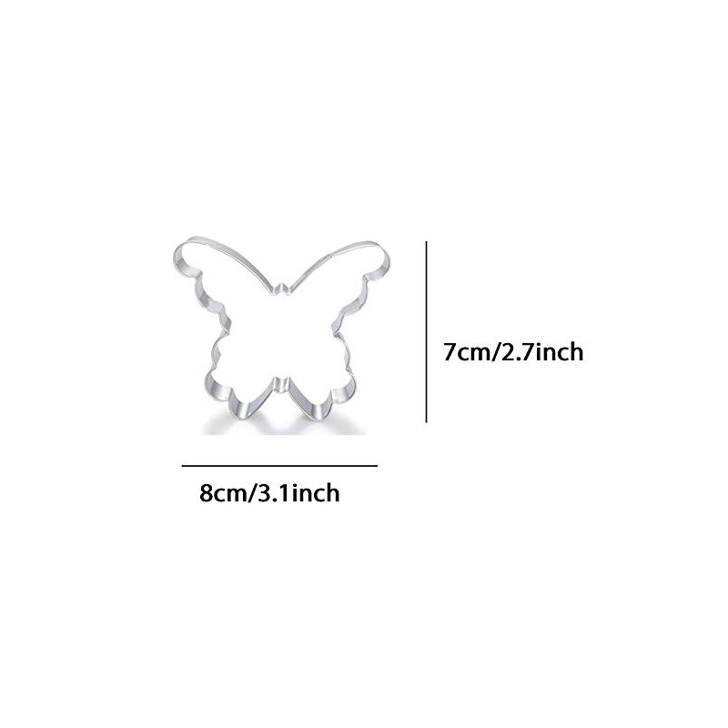 WDYJMALL Butterfly Cookie Cutter