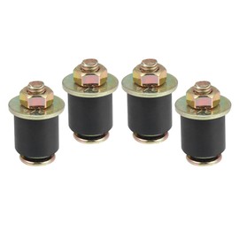 X AUTOHAUX Set of 4 car rubber extensions, freezer plug suitable for hole 3/4 inch - 7/8 inch, 19 mm - 22 mm