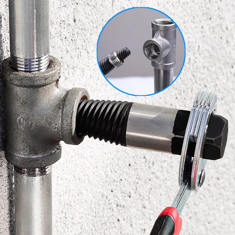 JASFLY Screw Extractor, 8 Pieces, Professional Left Extractor, Screw Extractor