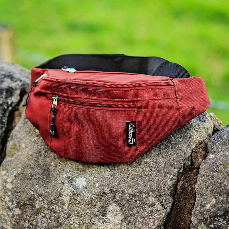 Lakeland Active Skelton Classic Bum Bag - Red