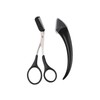 Eyebrow Scissors, Removable, Hair Tweezer, Comb, Straighten Eyebrow, Face Shave