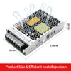 NVVV LRS-150-12 Switching Power Supply 12V 12.5Amp Enclosed Switchable Power