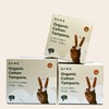DAME - Toxin-Free Super Tampons (56 Tampons) | 100% Organic