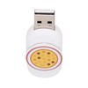 Cartoon U Disk Passion Fruit Appearance Knob Style Mini Portable