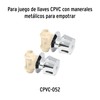 Foset CPVC-CARCE, Bolsa con 2 cartuchos cerámicos para llaves de