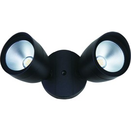 NaturaLED LED Security Flood Light, 20 Watt, 1400 Lumen, 3000 Kelvin, 120V, CRI >80, Black Finish, UL Wet Rated, Energy Star, 50000 Hour Life, MOQ 5, LED-FXBFD20/830/BK | Pack of 1