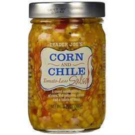 Trader Joe's Corn and Chile Tomato-less Salsa 13.75 oz - PACK OF 2