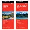 Rand McNally State Maps: Idaho and Washington (2 Maps)