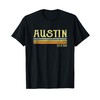 Vintage Austin Texas Tx T-shirt Retro Love Gift Souvenir T-Shirt